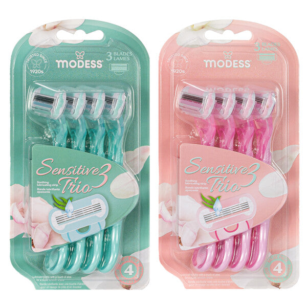 Modess Razor Triple Blade 4PK
