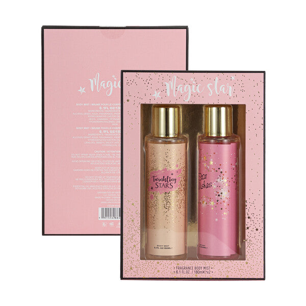 Body Mist Women's 2pcs Set MAGIC STAR 2×6.1fl.oz/180ml