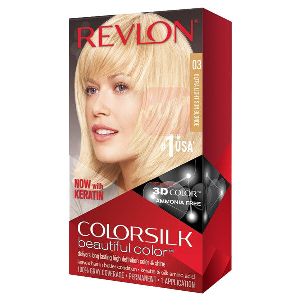 Revlon ColorSilk Hair Color #03 Ultra LT Sun Blonde