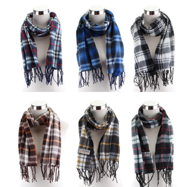 Thermaxxx Winter Scarf Fleece Plaid