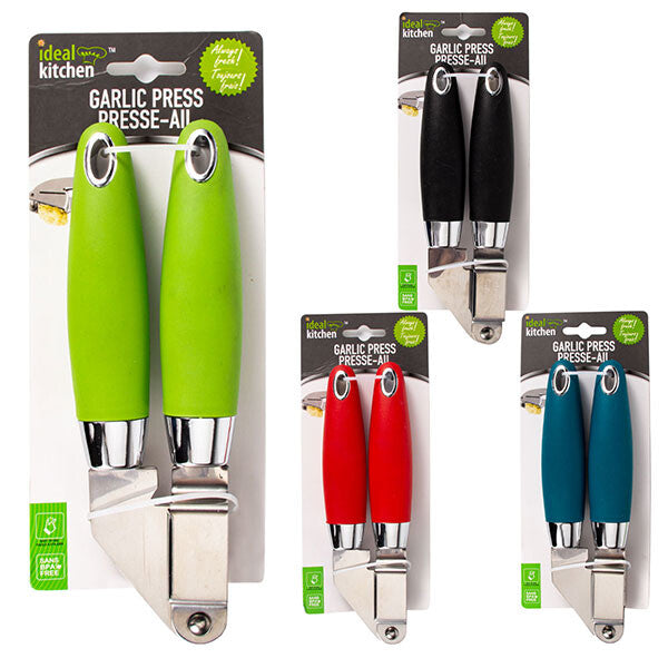 Ideal Kitchen Stainless Steel Garlic Press