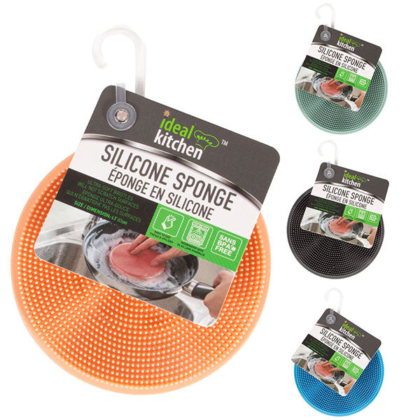 Ideal Kitchen Silicone Sponge Round