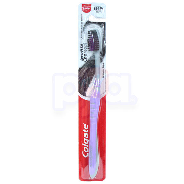 Colgate Toothbrush Super Flexi Charcoal Soft