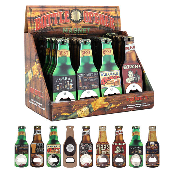 Beer Opener w/ Magnet Display