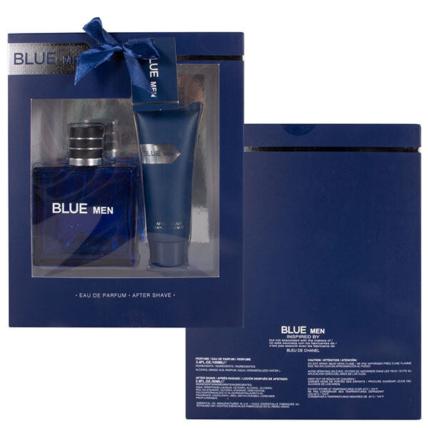 Men's 2pc Large Set BLUE MEN 3.4fl.oz/100mlEDP 2.8fl.oz/80ml After Shave