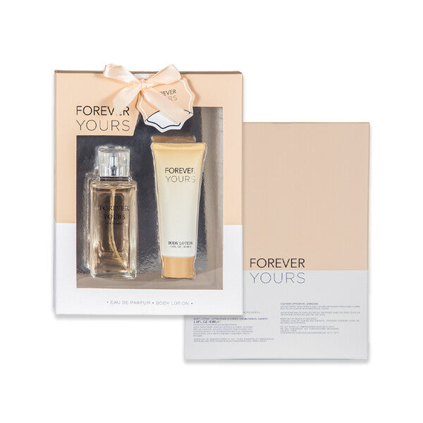 Women's 2pcs Set FOREVER YOURS 3.4fl.oz EDP 2.8fl.oz Body Lotion