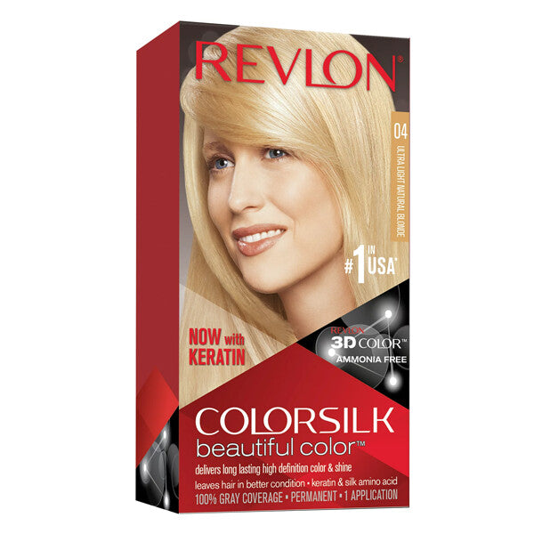Revlon ColorSilk Hair Color #04 Ultra LT Natural Blonde