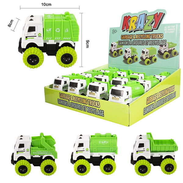 Krazy Toy Truck Display Sanitation