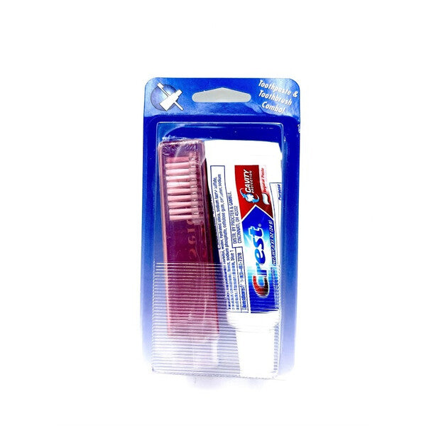 Crest Regular Toothpaste&Travel Toothbrush (0.85oz)