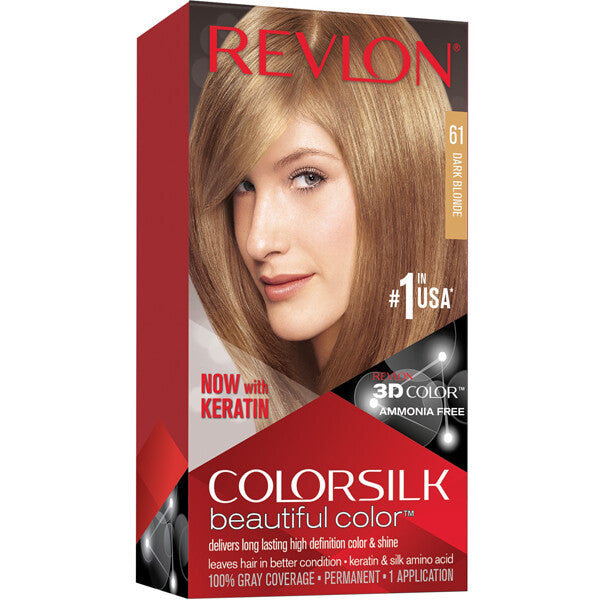 Revlon ColorSilk Hair Color #61 Dark Blonde