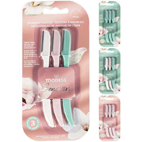 Modess Eyebrow Razor 3Pack