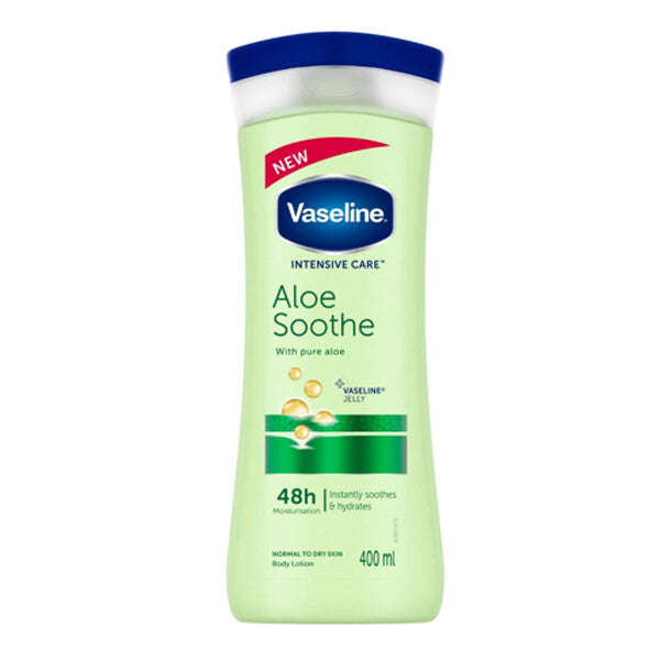 Vaseline Lotion 400ml Aloe Soothe