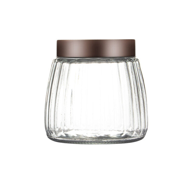 Ideal Kitchen Glass Jar with Clear Lid 33.81 oz