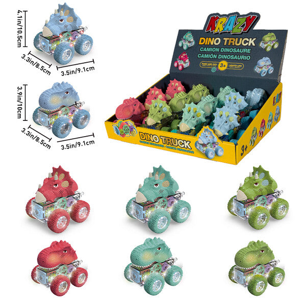 Krazy Toy Dino Truck w/ Lights