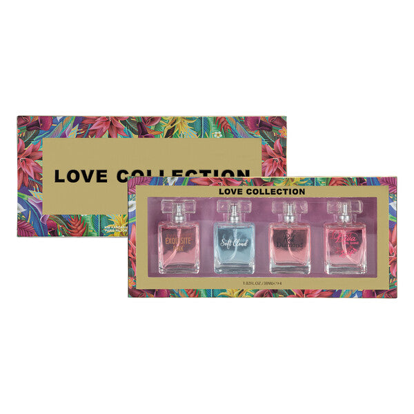 Women's 4pcs Set LOVE COLLECTION 4×1.02fl.oz EDP