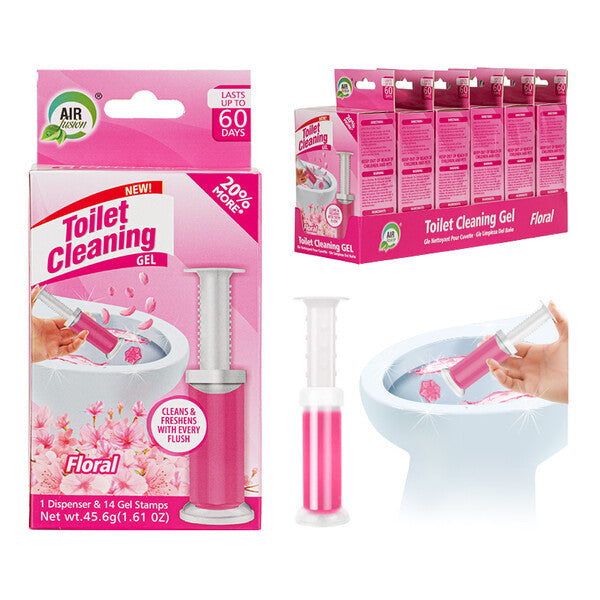 Air Fusion Toilet Cleaning Gel 1.6oz Floral