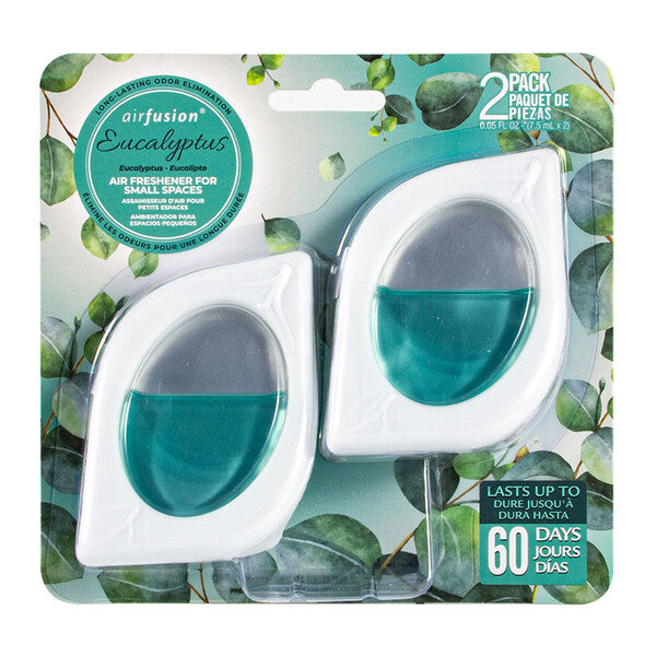 Air Fusion Air Freshener 2 Pack 7.5ml Eucalyptus