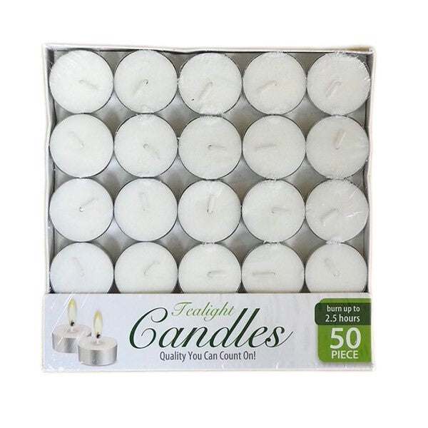 Candle Tealight 50PK Box
