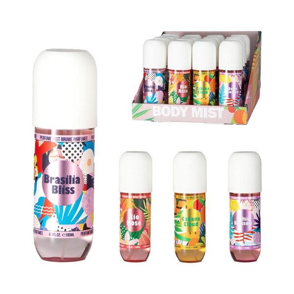 Women's Body Mist Display 6.1oz/180ml SOLO EN IBIZA