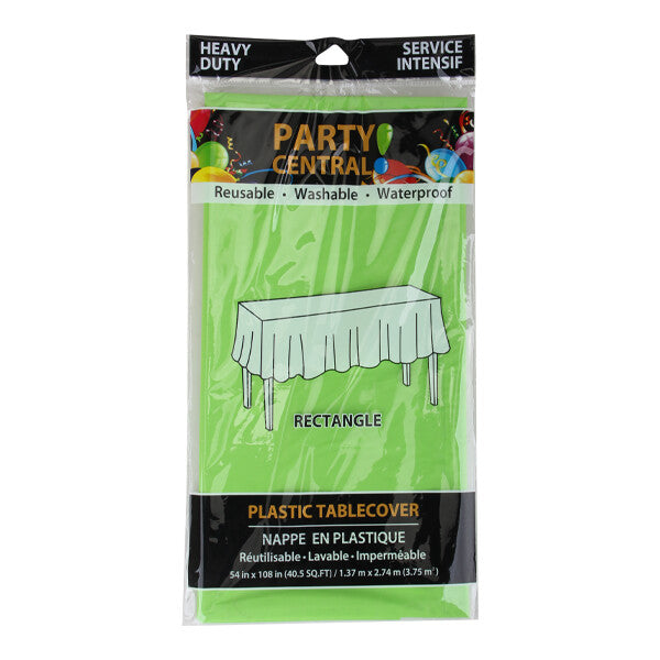 Table Cover Rectangular 54*108In Green