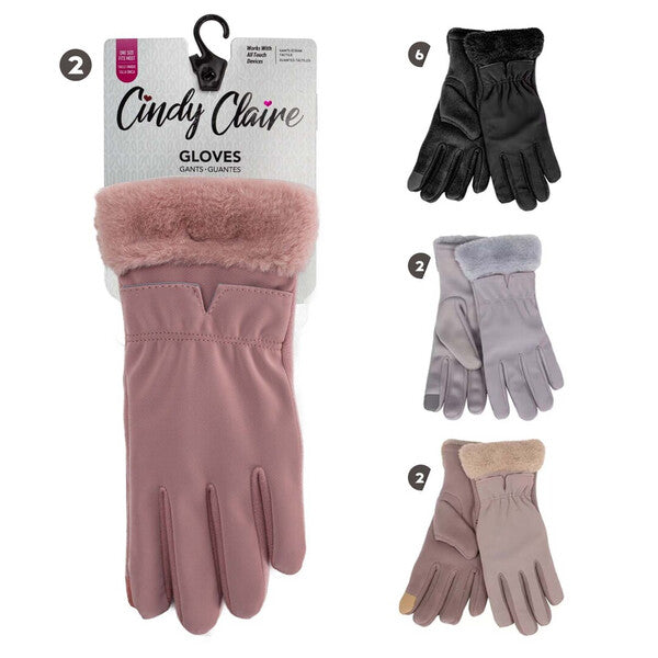 Cindy Claire Ladies Touch Gloves
