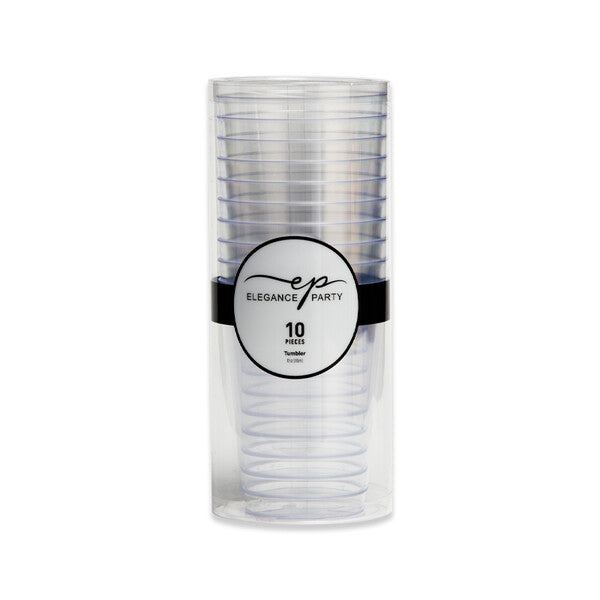 EP 10PK 12oz Tumbler Clear
