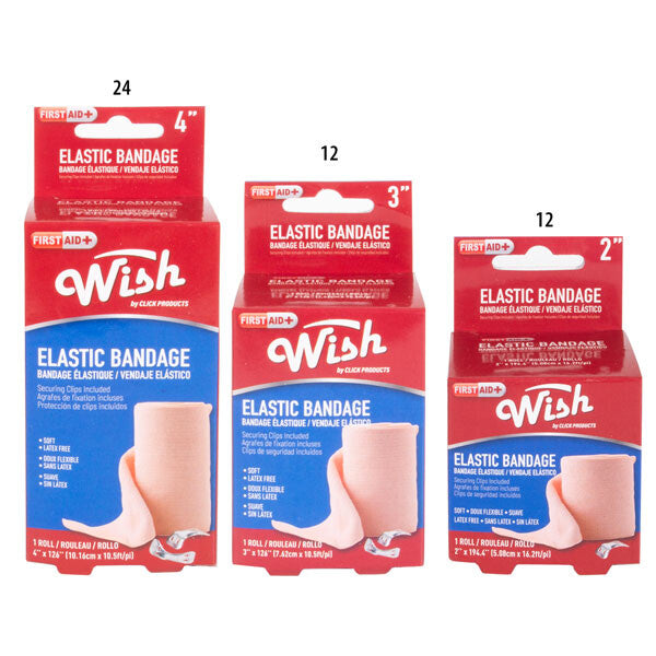 Wish Bandage Elastic Assorted Sizes