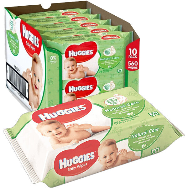 Huggies Wipes 56CT Natural Care