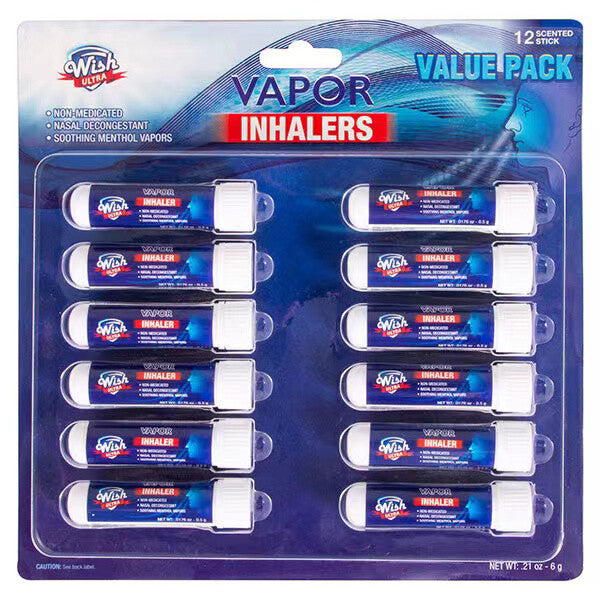 Wish Vapor Inhaler 12 Pack
