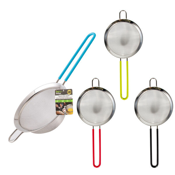 Ideal Kicthen Stainless Steel Strainer w/ Silicone Handle 5.5 inch