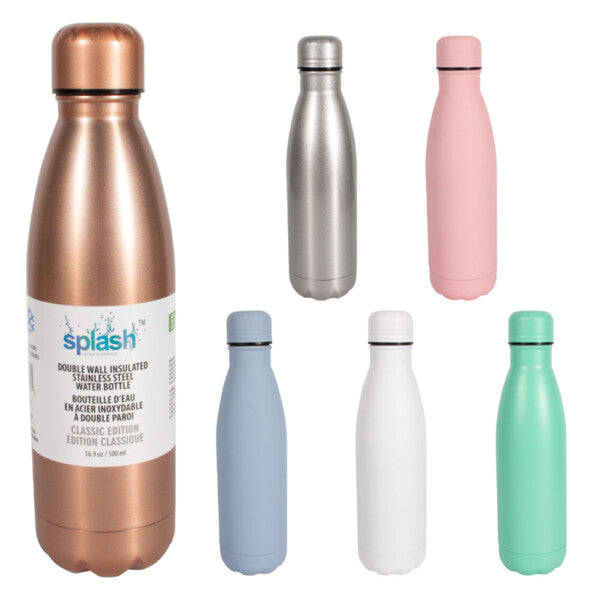 Splash Bottle Stainless Steel 16.9oz Classic