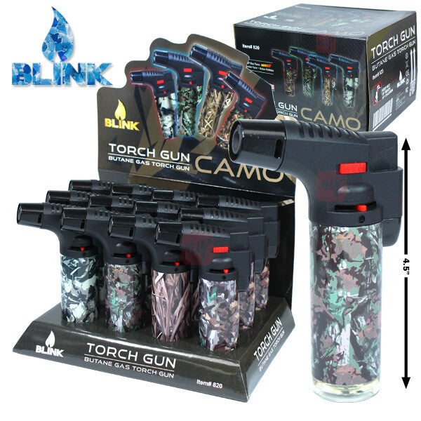 Blink 4.5" Torch Lighter Theme Camo