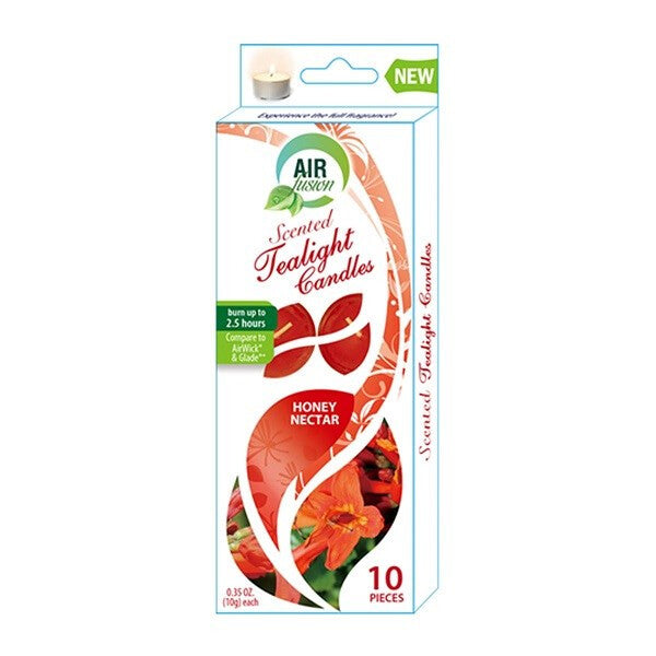 Air Fusion Tealight Honey Nectar 10PK