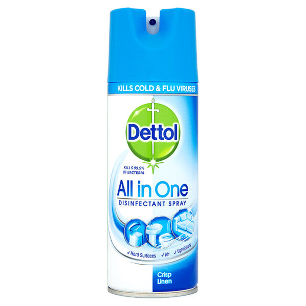 Dettol Disinfectant Spray 400ml Crisp Linen