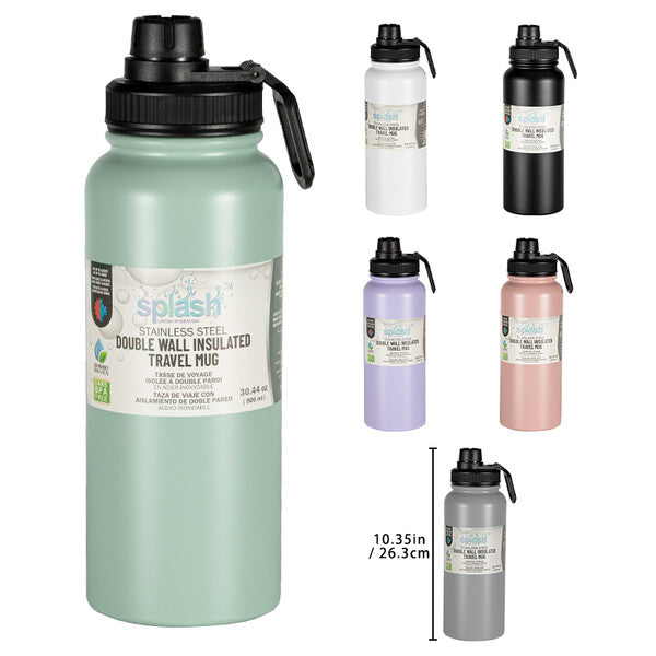 Splash Bottle Stainless Steel Bottle 30.44oz