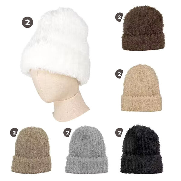 Cindy Claire Winter Fuzzy Hat