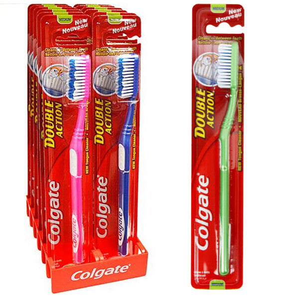 Colgate Toothbrush Double Action Medium