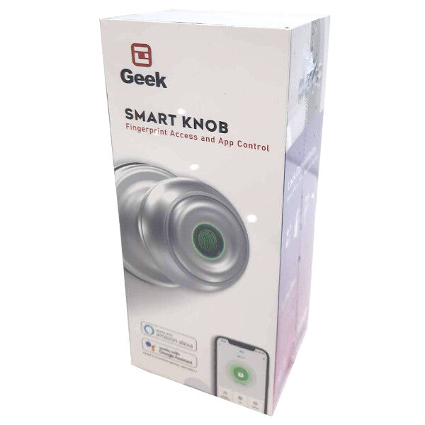 Geek Smart Door Knob Satin Nickel