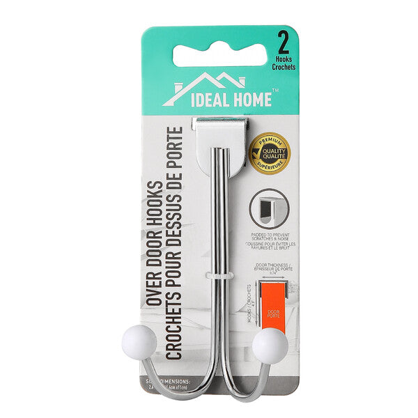 Ideal Home 1PK Over Door Hook