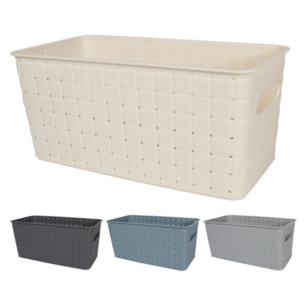 Ideal Home Storage Basket 12.2x5.9x5.5 inch