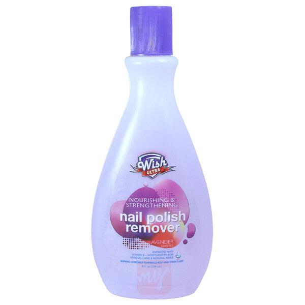 Wish Ultra Nail Polish Remover 6 Fl oz Lavender
