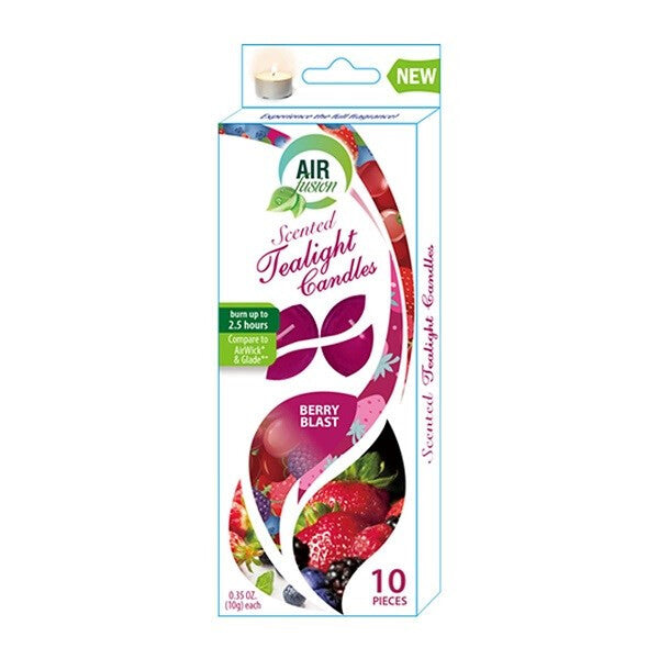 Air Fusion Tealight Berry Blast 10PK