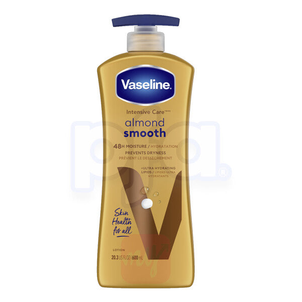 Vaseline Lotion W/ Pump 20.3oz Almond Smooth