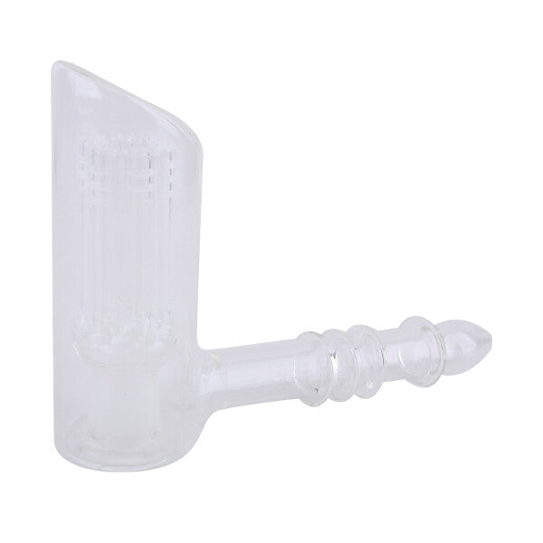 GLASS PIPE CLEAR 18x12cm 155g