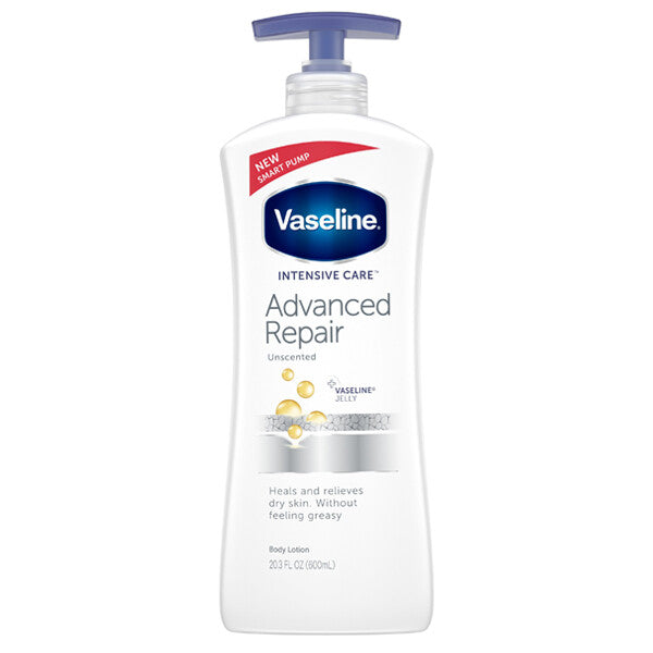 Vaseline Lotion W/ Pump 20.3oz Advanced Repair Unscented