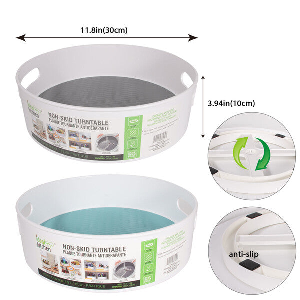 Ideal Kitchen Non-Skid Turnable 11.8in