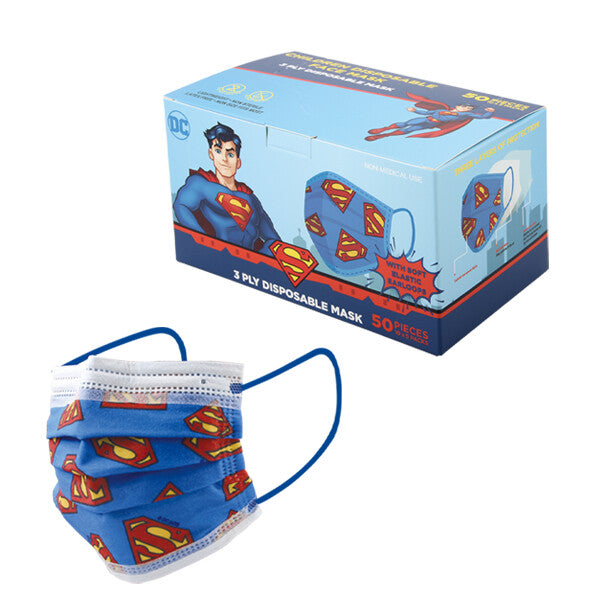 DC Children Mask 50PK Superman