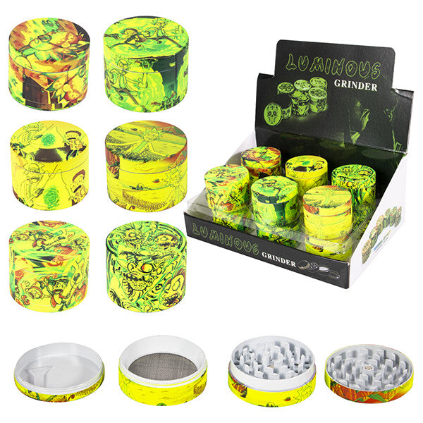 Grinder 4 Parts 50*37mm Glow RM