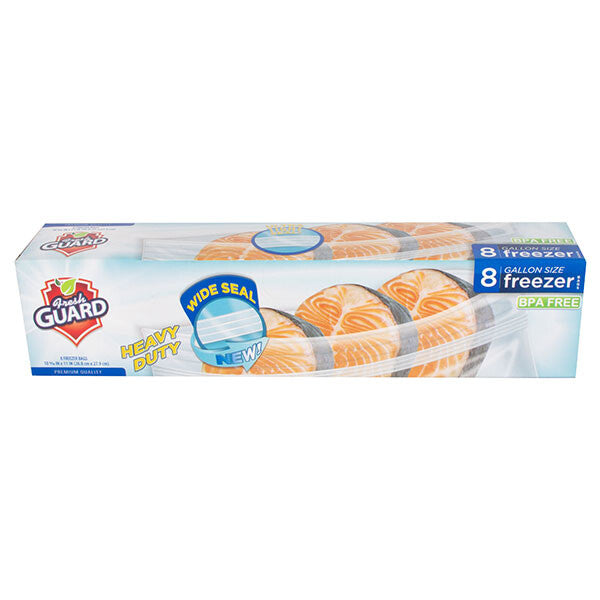 Fresh Guard Freezer Bag Gallon 8CT