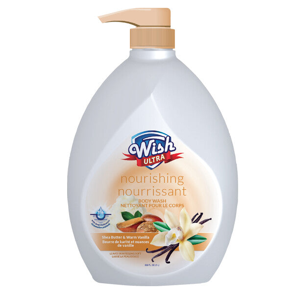 Wish Ultra Body Wash 33.8oz Shea Butter Vanilla